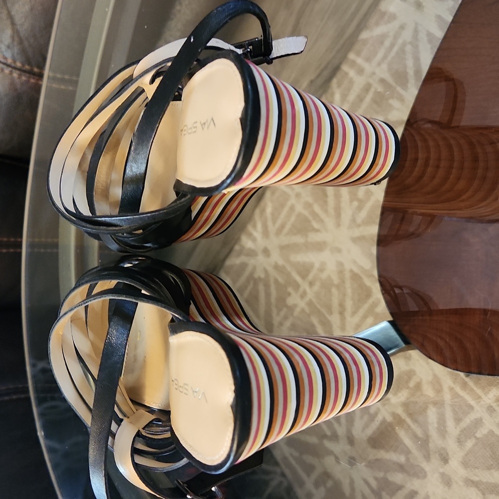 VIA SPIGA FLATFORM SANDALS